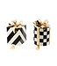 MACKENZIE CHILDS Courtly Noel Gift Box Stocking Holder - Sold Individually