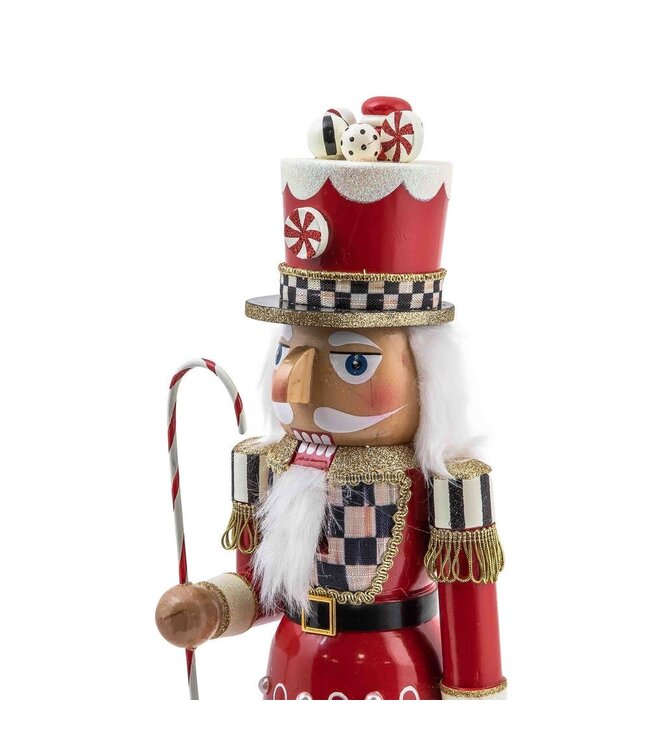MACKENZIE CHILDS Peppermint Nutcracker