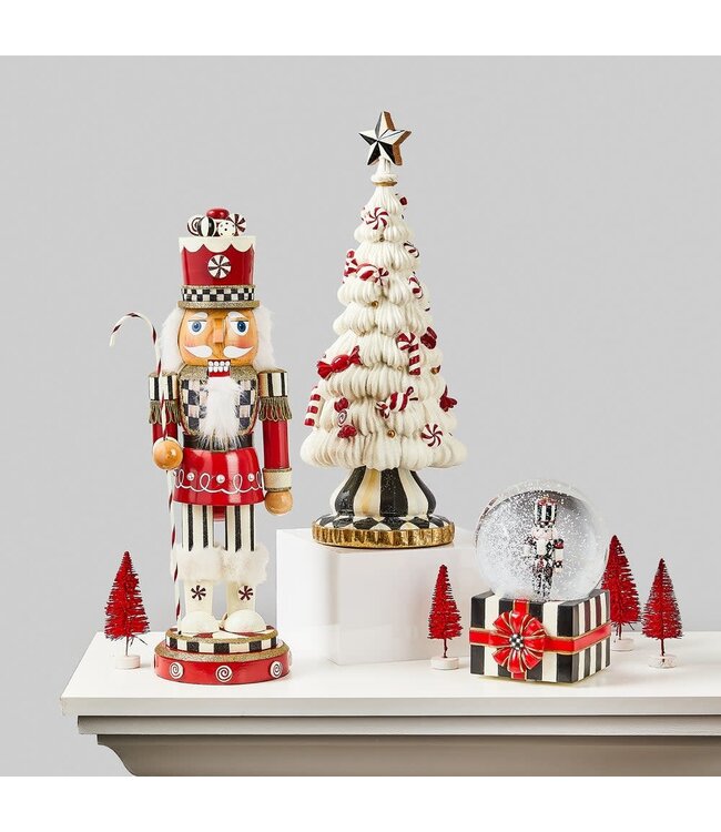 MACKENZIE CHILDS Peppermint Nutcracker