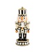 MACKENZIE CHILDS Courtly Harlequin Short Nutcracker