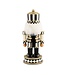 MACKENZIE CHILDS Courtly Harlequin Short Nutcracker