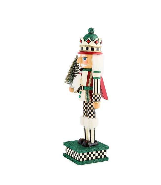 MACKENZIE CHILDS Sisal Tree Nutcracker