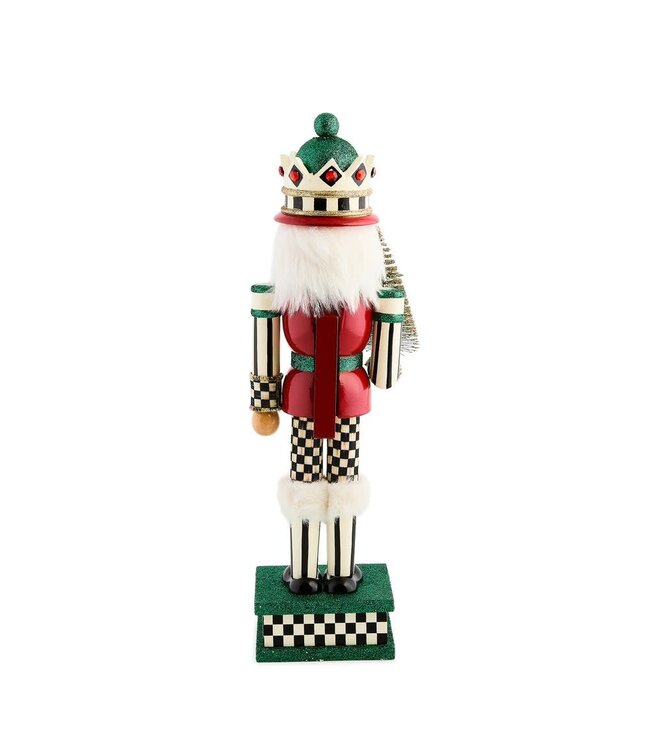 MACKENZIE CHILDS Sisal Tree Nutcracker