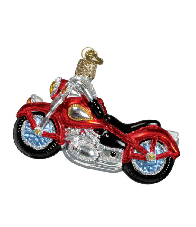 OLD WORLD CHRISTMAS Motorcycle Ornament