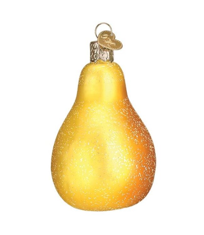 OLD WORLD CHRISTMAS Partridge In A Pear Ornament