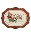 Classic Xmas Tartan Platter