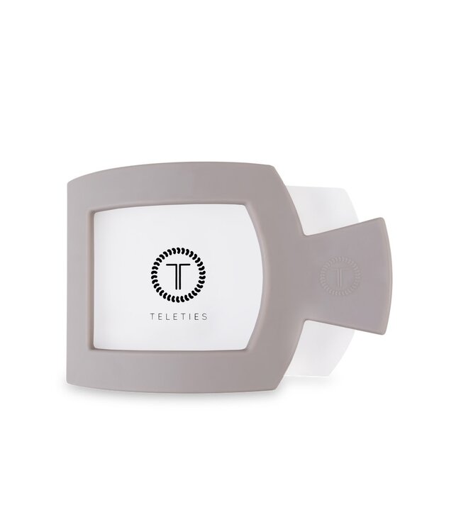 TELETIES Square Flat Hair Clip Large