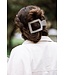 TELETIES Square Flat Hair Clip Large