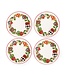 MACKENZIE CHILDS Deck the Halls Salad Plate - Sold Individually