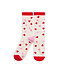 Candy Heart Socks - Ivory