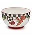 MACKENZIE CHILDS Deck the Halls Breakfast Bowl