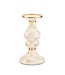 MACKENZIE CHILDS Check Pillar Candlestick