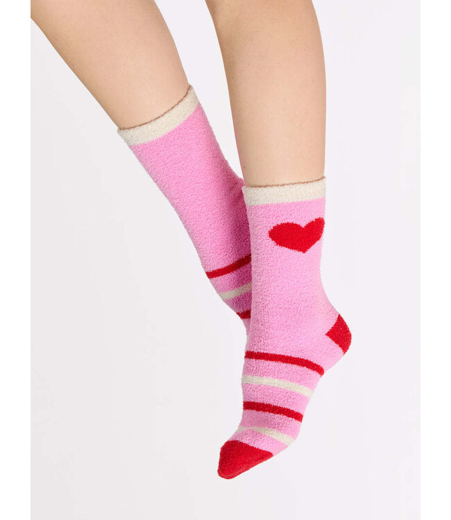 Heart Socks - Pink