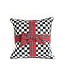 MACKENZIE CHILDS Courtly Check Tartan Bow Throw Pillow