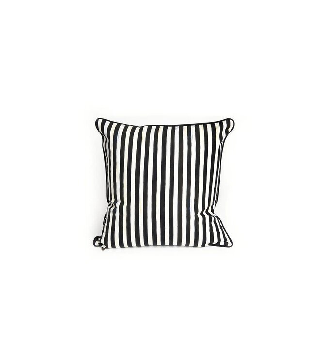 MACKENZIE CHILDS Courtly Check Tartan Bow Throw Pillow