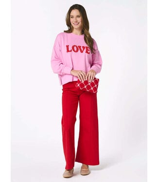 Anna "Love" Relaxed Sweatshirt