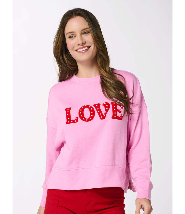 Anna "Love" Relaxed Sweatshirt