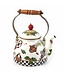 MACKENZIE CHILDS Deck the Halls 2 Quart Tea Kettle