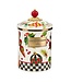 MACKENZIE CHILDS Deck the Halls Canister