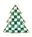MACKENZIE CHILDS Spruce  Check Tree Dish