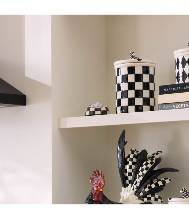 MACKENZIE CHILDS Courtly Check Kitchen Timer