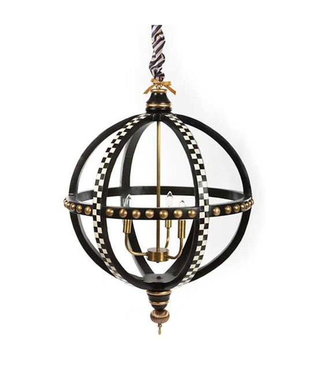 MACKENZIE CHILDS Globe Chandelier