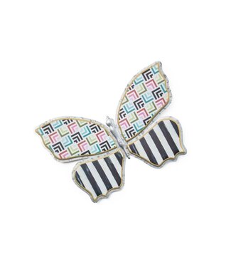 MACKENZIE CHILDS Always Flowers Outdoor Butterfly Wall Decor