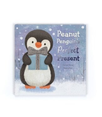 JELLYCAT Peanut Penguin's Perfect Present Book