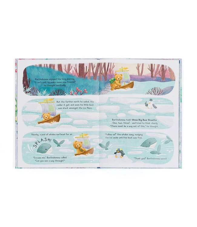 JELLYCAT Bartholomew Bear and the Snow Giants Book