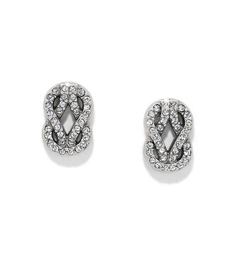 BRIGHTON Interlok Harmony Luxe Post Earrings