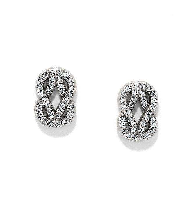 BRIGHTON Interlok Harmony Luxe Post Earrings