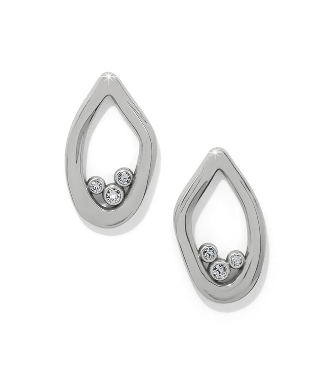 BRIGHTON Cascade Lumina Silver Post Earrings