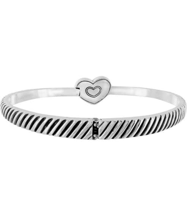 BRIGHTON Celestia Heart Hinge Bangle