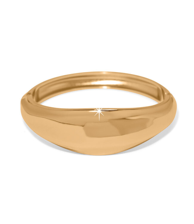BRIGHTON Cascade Lumina Gold Hinged Bangle
