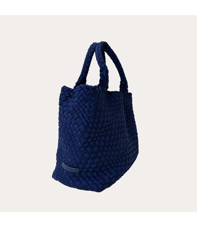 Lily Woven Neoprene Tote With Pouch