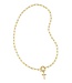 KENDRA SCOTT Cross Link and Chain Necklace