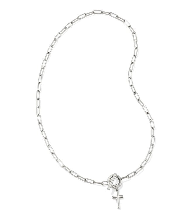 KENDRA SCOTT Cross Link and Chain Necklace