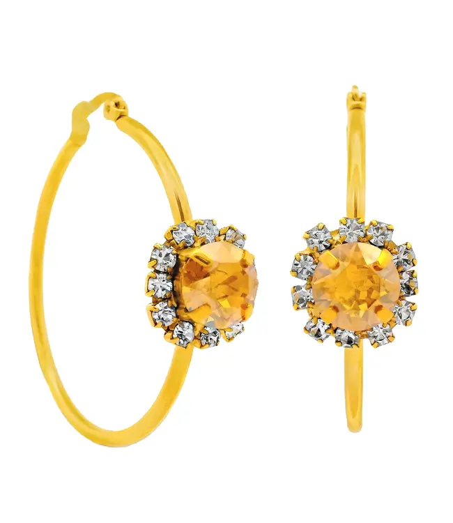 TOVA Mini Bianca Hoop