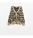 Shyne Soft Knit Leopard Print Cardigan