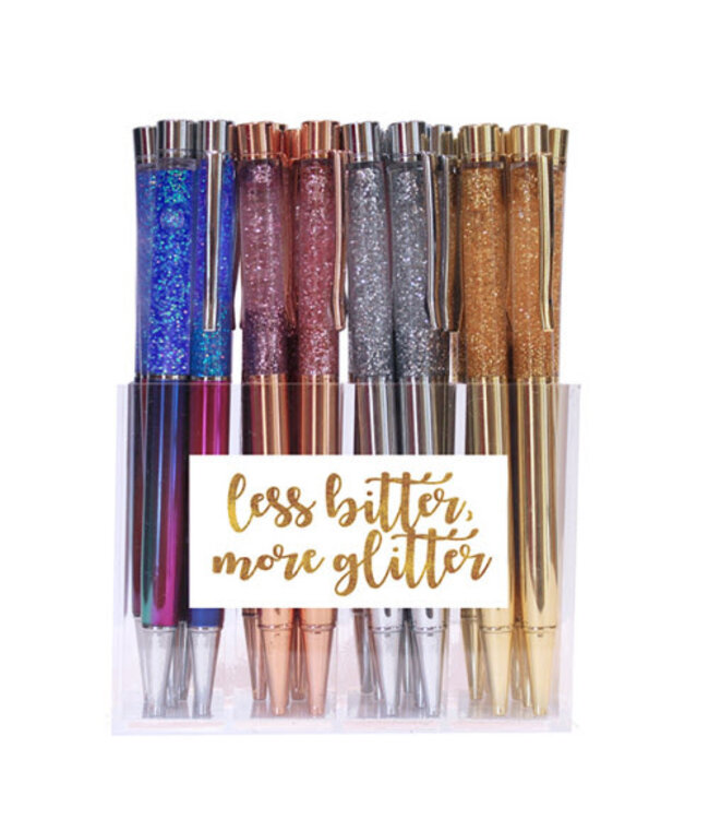 Liquid Glitter Metal Pen