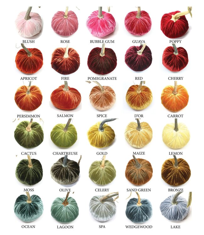 HOT SKWASH Jumbo Velvet Pumpkin