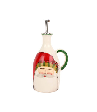 VIETRI Old St. Nick Handled Olive Oil Bottle VIETRI Old St. Nick Handled Olive Oil Bottle
