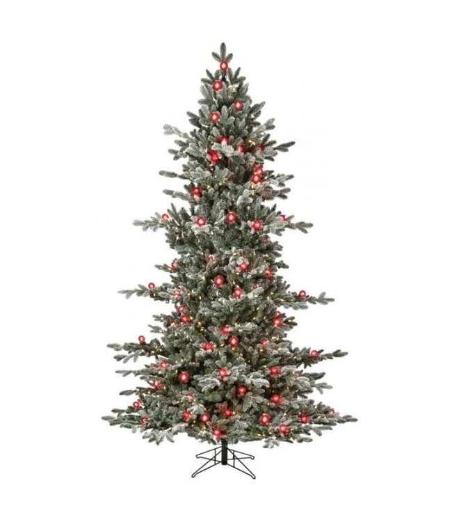 7.5' Epled Candied SP Tree Red Clearbrite