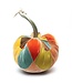 HOT SKWASH Small Patchwork Velvet Pumpkin