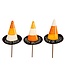 THE ROUND TOP COLLECTION Candy Corn Witch Hat
