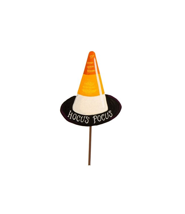 THE ROUND TOP COLLECTION Candy Corn Witch Hat