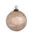 Shiny Champagne Glass Ball Ornament