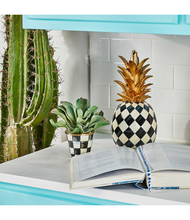 MACKENZIE CHILDS Marquee Pineapple