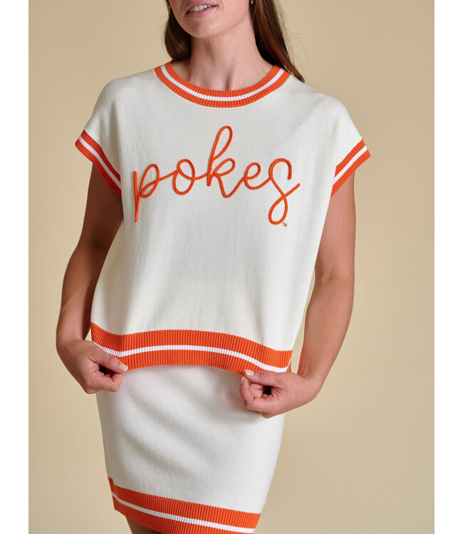 The Embroidered Varsity Sweater