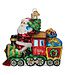 OLD WORLD CHRISTMAS Santa On Locomotive Ornament
